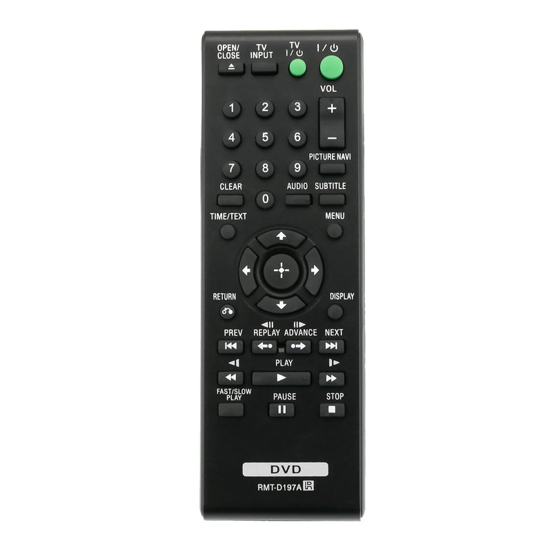 New RMT-D197A RMTD197A Replaced Remote Control fit for Sony DVD Player DVP-SR510H DVP-SR320 DVP-SR405P DVP-SR750HP DVPSR100 DVPSR120 DVPSR210PB DVPSR310P DVPSR320 DVPSR750HP