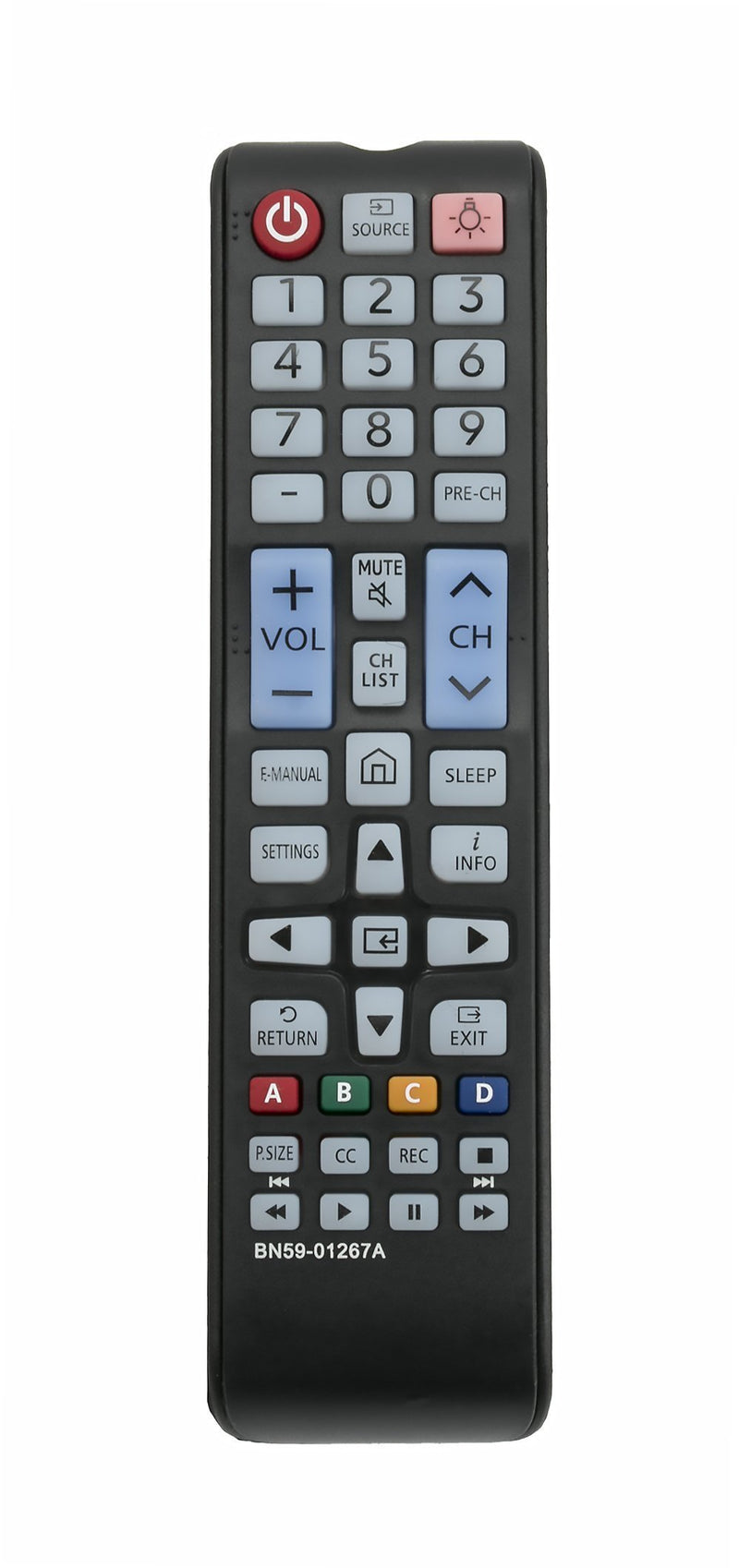 New BN59-01267A Replace Remote fit for Samsung TV UN32M530D UN40M530DAFXZA UN43MU6290FXZA UN49M530DAFXZA UN49MU6290FXZA UN55MU6290FXZA UN65MU6290FXZA UN24M4500A UN28M4500A UN28M4500AF UN49M5300A