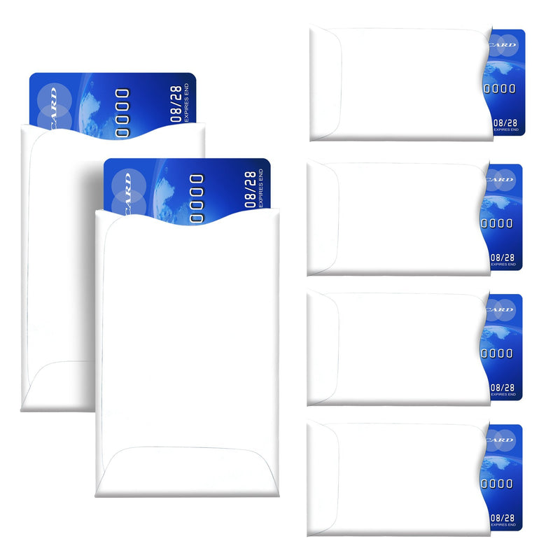RFID Blocking Sleeves, Pack of 15 (Credit Card Holders Only) for Identity Theft Protection, Perfectly Fits in Wallet/Purse 15 RFID Sleeves