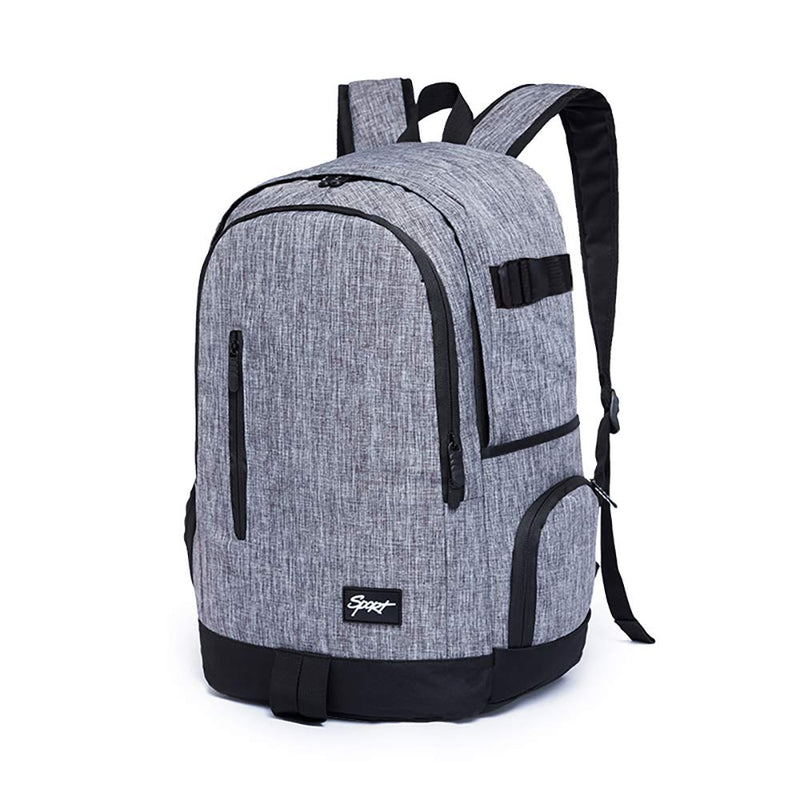 Rickyh style School Backpack Travel Bag for Men & Women, Lightweight College Back Pack with Laptop Compartment One_Size Denim Grey