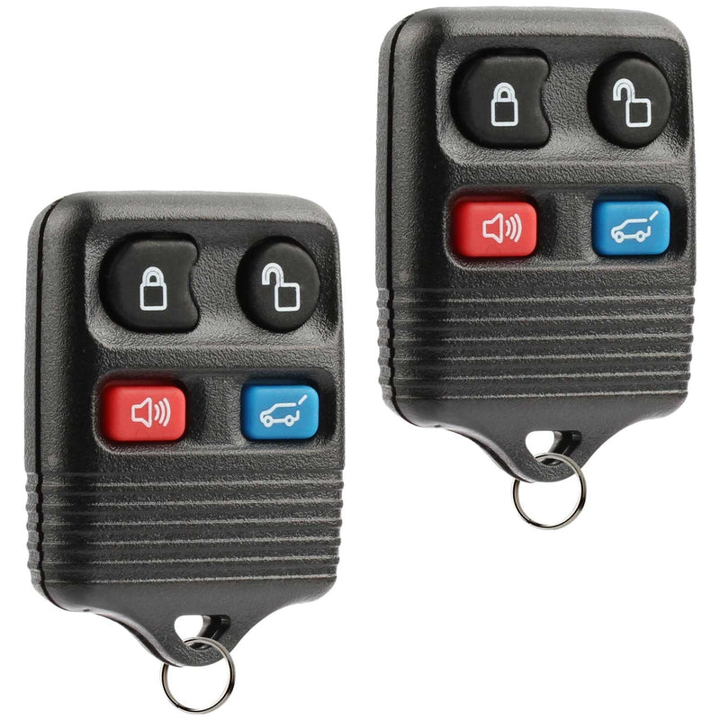 Key Fob Keyless Entry Remote fits Ford Expedition Explorer/Lincoln Aviator Navigator/Mercury Mountaineer (CWTWB1U322), Set of 2 f-345-suv [2]