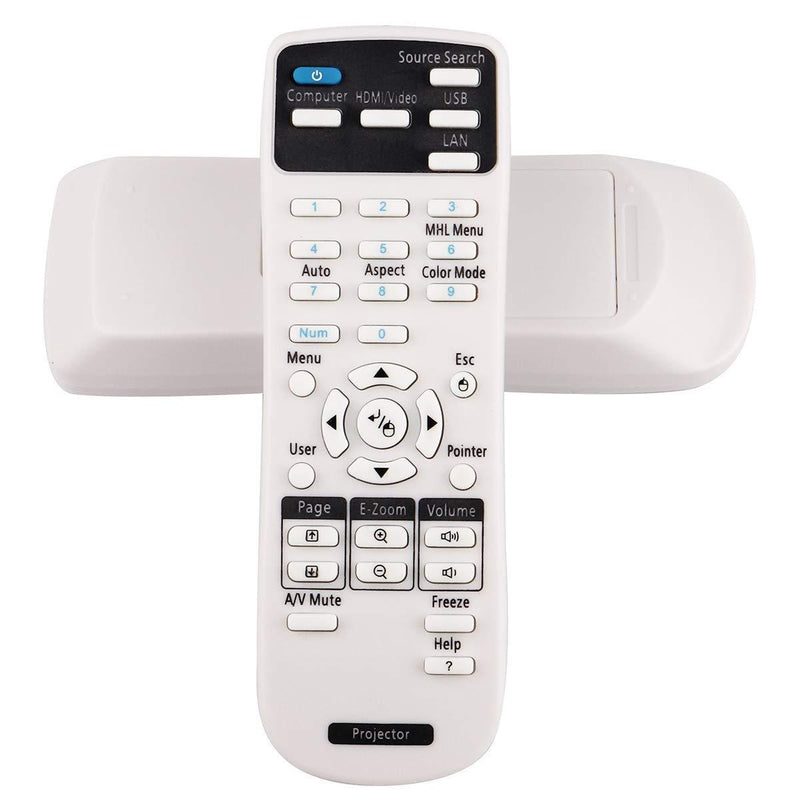 ESolid Replacement Projector Remote Control for 1648806 EX3200 EX3240 EX5240 EX5250 EX7240 EX9200 VS240 VS340 VS345 PowerLite 1224 1264 1284 Home Cinema 1040 640 740HD S31 U32 W04 W32 Controller
