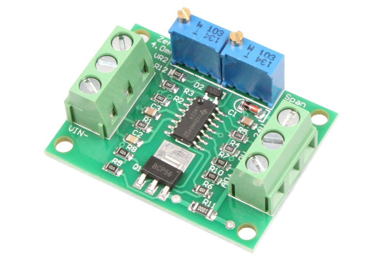 NOYITO Voltage to Current Module 0-2.5V 3.3V 5V 10V 15V 24V Voltage to 0-20mA 4-20MA Current Signal Generator Moudle (0-2.5V to 0-20mA)