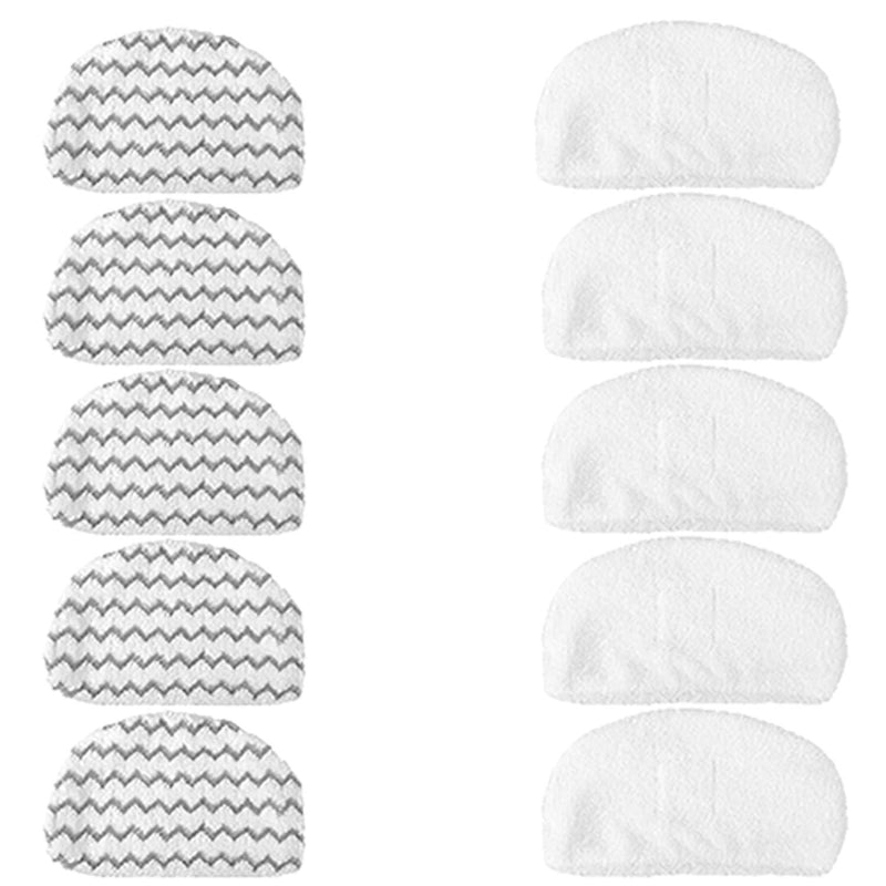 Amyehouse 10PK Replacement Pads for Bissell Powerfresh Steam Mop 1940 1440 1806 1544 2075 2685 Series 19401 19402 19404 19408 19409 1940A 1940F 1940N 1940T 1940Q 1940W B0006 15441 15443 2181 2814