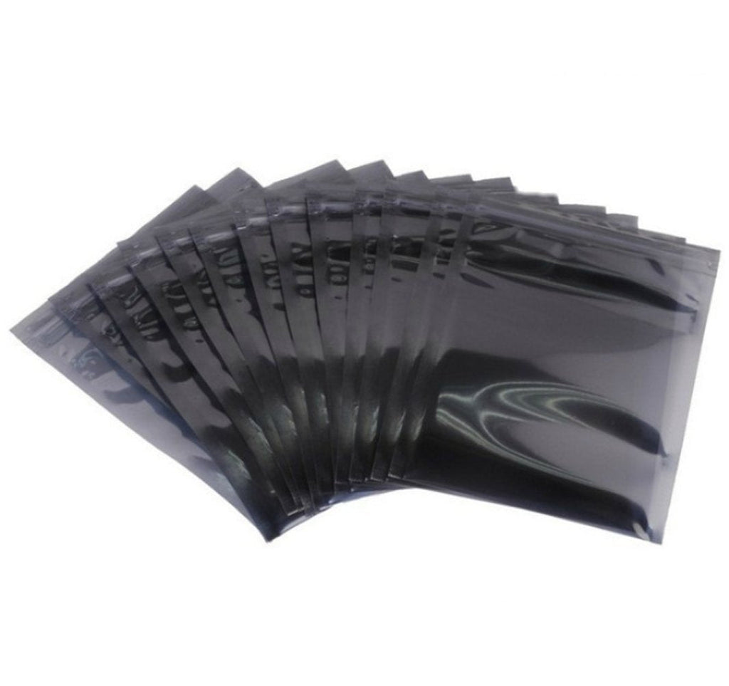 50Pcs Resealable Antistatic Bags Pouches Ziplock Anti Static Bag for SSD HDD and Electronic Device (15x20cm/5.9x7.9inches)