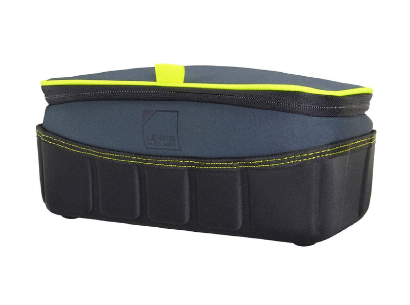 Lewis N. Clark Travelflex Toiletry Kit, Makeup Bag, Shower Caddy + Travel Organizer for Luggage, Carry-on or Suitcase, Classic Side Zip, Charcoal