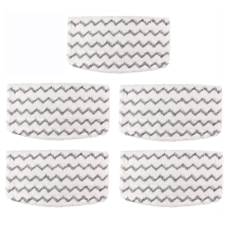 Aunifun 5 Packs Steam Mop Pads Replacement for Shark Steam Mop Hard Floor Cleaner S1000A Shark Vacuum Cleaner S1000A S1000C S1000WM S1001C