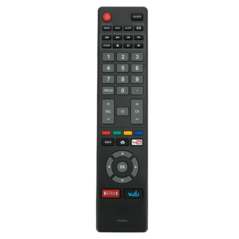 New NH409UD Replace Remote Control fit for Magnavox LED Smart HDTV TV 32MV304X 32MV304XF7 40MV324X 40MV336X 50MV314X 55MV314X 43MV314X 43MV314XF7