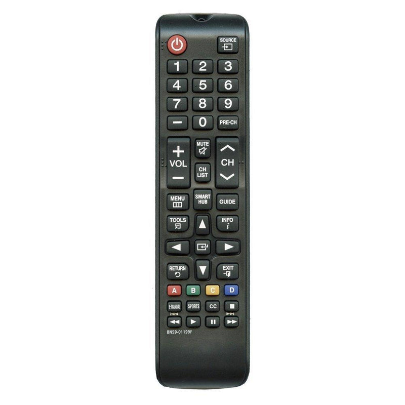 New BN59-01199F Replacement Remote Control for Samsung UN32J4500AF UN32J525DAFXZA UN43JU640DF UN60J6200AF UN60J6200AFXZA UN60J620DAF UN60J620DAFXZA UN60JU6400F UN60JU6400FXZAL ED LCD HDTV