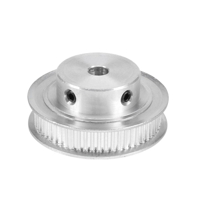uxcell Aluminum 60 Teeth 6mm Bore 2.032mm Pitch Timing Belt Pulley for 6mm Belt