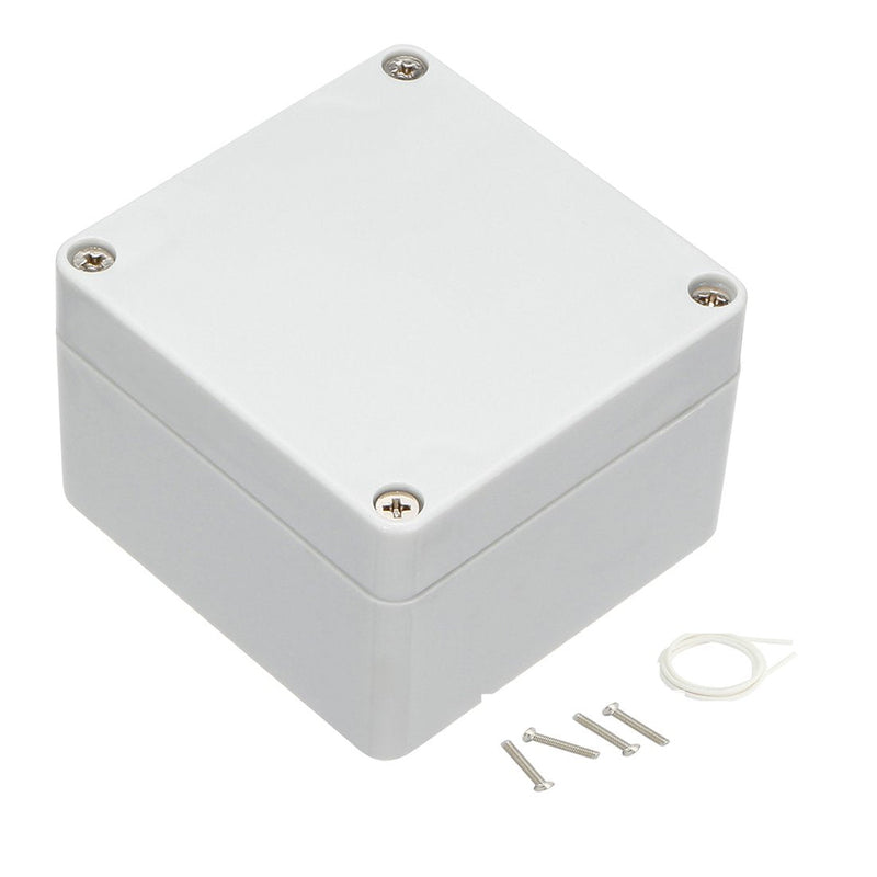 Awclub Waterproof Dustproof IP65 ABS Plastic Junction Box Outdoor Universal Electric Project Enclosure Gray 3.3"x3.2"x2.2"(83mmx81mmx56mm) 3.3"x3.2"x2.2"