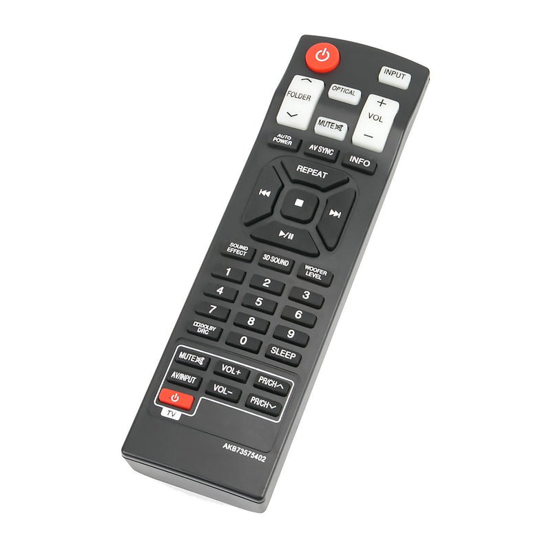 New AKB73575402 Replace Remote Control fit for LG Sound Bar NB2420A NB2520A NB2530A NB3520A NB3530A NB3730A NB3531A NB3532A S33A1-D Home Theater Soundbar System