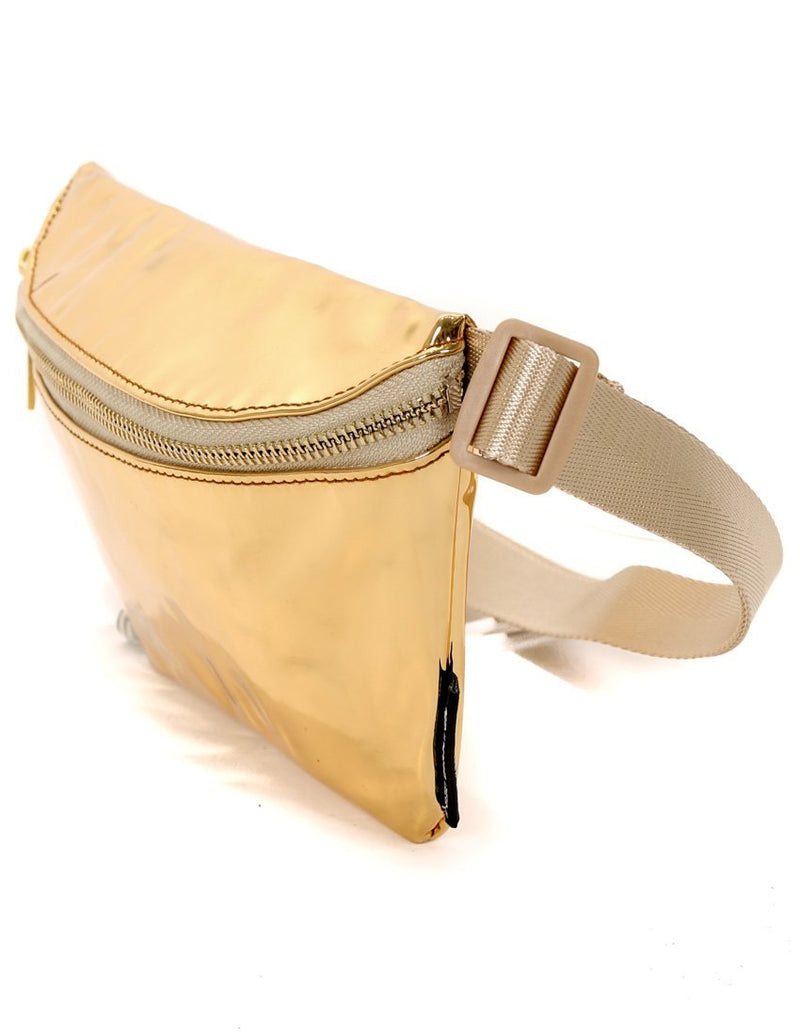 FYDELITY-Fanny Pack|Women|Cute Crossbody Belt Bag Waist Packs|FASHION MIRRO Gold