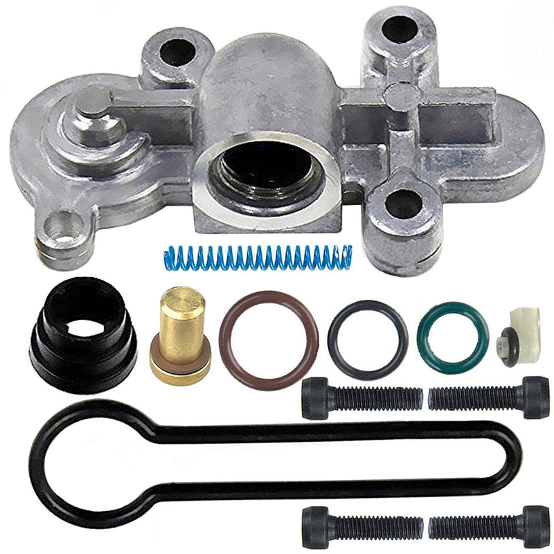 6.0 Blue Spring Kit Upgrade,Ford Blue Spring Kit 6.0 Powerstroke Fits 2003 2004 2005 2006 2007 F250, F350, F450, F550- Replaces 3C3Z-9T517-AG Fuel Pressure Regulator Kit