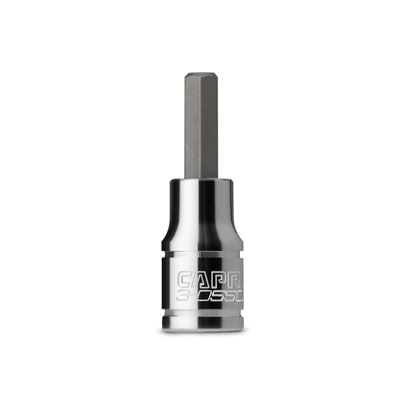 Capri Tools 3-0550 3/16-Inch Hex Bit Socket, 1/4-Inch Drive, SAE