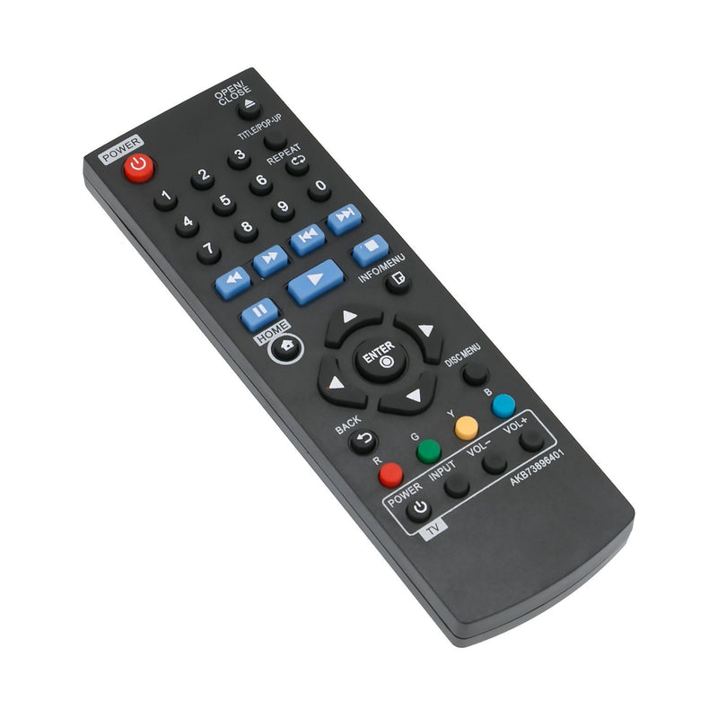 AIDITIYMI New AKB73896401 Replace Remote Control fit for BD640 BP200 BP300 BP340 BP350 BP135W BP145 BP155N LG Blu-Ray Disc DVD Player