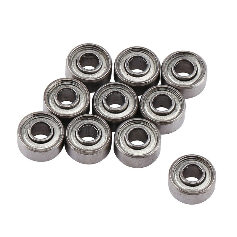 10pcs Mini Ball Bearings 693ZZ Small Double Shielded Bearing Replacement Parts 3x8x4mm