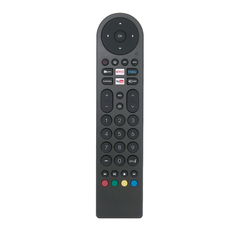 Replace Standard IR Remote Control fit for RCA Smart LED LCD TV WX15244 WX15284 WX15163 SLD32A30RQ SLD32A45RQ SLD40A45RQ SLD40HG45RQ SLD50A45RQ with Netflix Vudo You Tube Internet Shortcut App Key