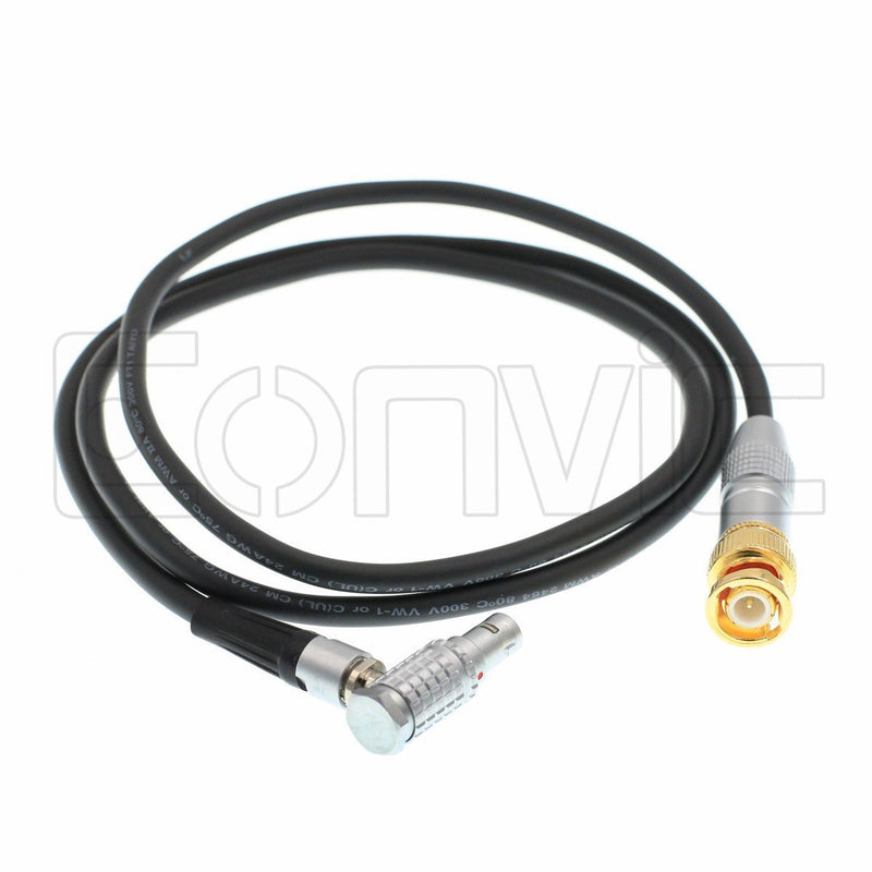 Eonvic Cables- TIME Code Cable for ARRI Alexa Sound Devices 5 PIN to BNC (RA5pin-BNC) RA5pin-BNC