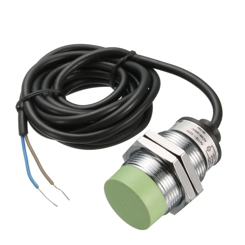 uxcell 1-15mm Inductive Proximity Sensor Switch Detector NO AC 110-220V AC 90-250V 500mA 2-Wire PR30-15AO