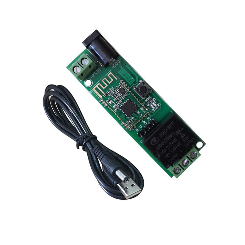 DSD TECH 12V Bluetooth Relay Module for Remote Control Switch Compatible with iPhone and Android 4.3