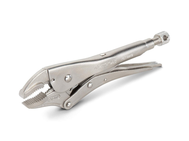 TEKTON 10 Inch Curved Jaw Locking Pliers | PLK10010 10 Inch (Individual)