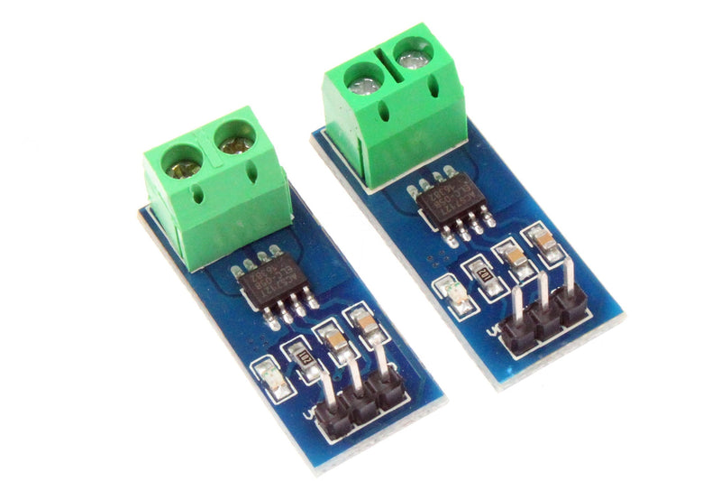 NOYITO ACS712 Current Sensor Module Detector ACS712ELC 5A 20A 30A Amps Amperage Range (Pack of 2) (20A)