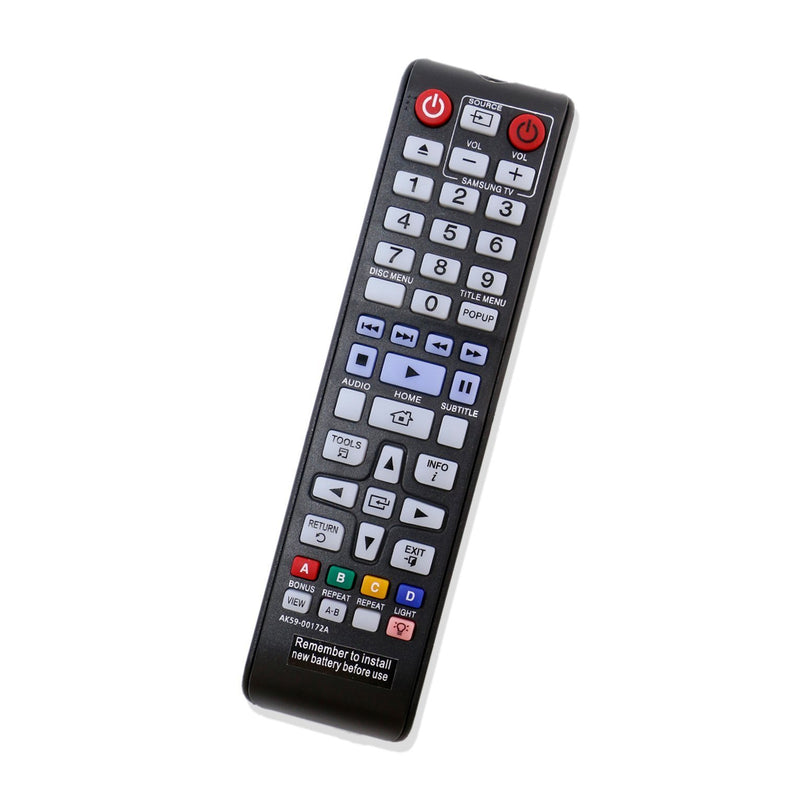 New AK59-00172A Replace Remote Control AK5900172A fit for Samsung Blu-Ray Disc DVD Player BD-F5700 BD-J5100 BD-J5900 BD-J5700 BD-E5700 BD-E6500 BD-EM57 Bluray Blu Ray Home Theater Sound System