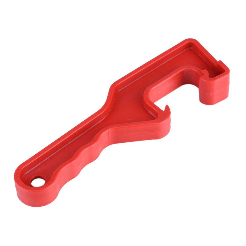 GLOGLOW Plastic Bucket Pail Paint Can Lid Opener Opening Tool for Home Office Garage(Red) Red