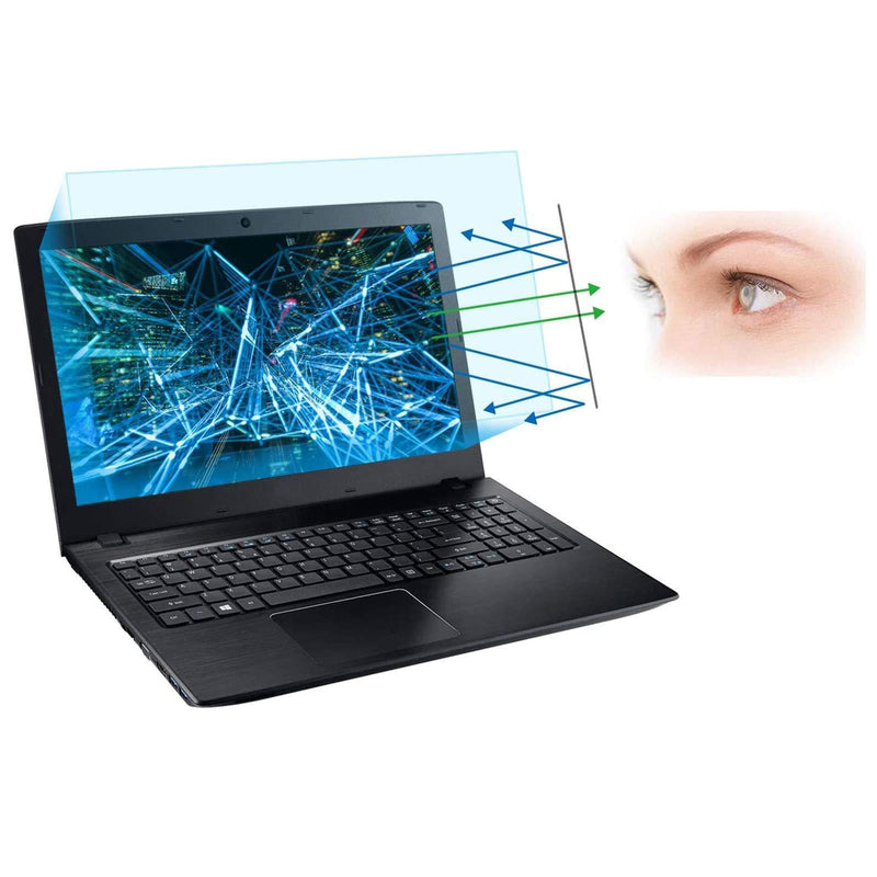 2-Pack 15.6 Inch Laptop Screen Protector -Blue Light and Anti Glare Filter, FORITO Eye Protection Blue Light Blocking & Anti Glare Screen Protector for 15.6" with 16:9 Aspect Ratio Laptop