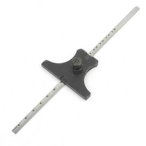 Stainless Steel Ruler Engineer's Depth Gauge Metric & Imperial 6" Ruler (150 mm)