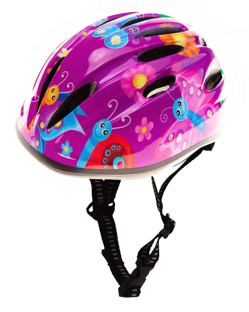 Girl Helmet for Bike,Kids Bike Pink Helmet for Girls Easily Adjuastable and Multi-Sport, from Toddler to Youth CPSC Certicated Butterfly Windmill