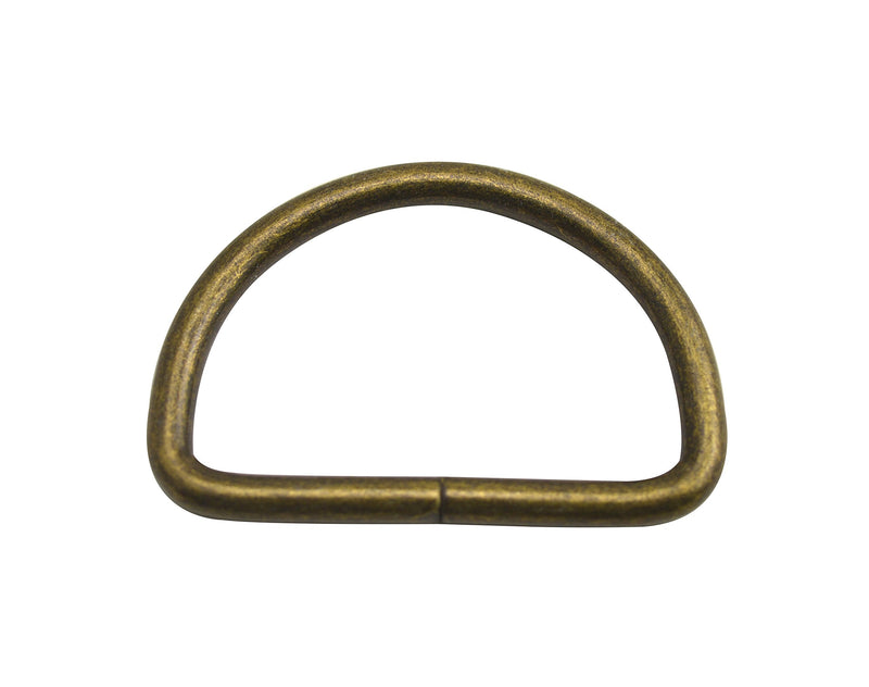 Wuuycoky 2" Inner Diameter D Rings Buckles D-ring Non-welded For Webbing Strapping Color Optional Bronze X 6pcs