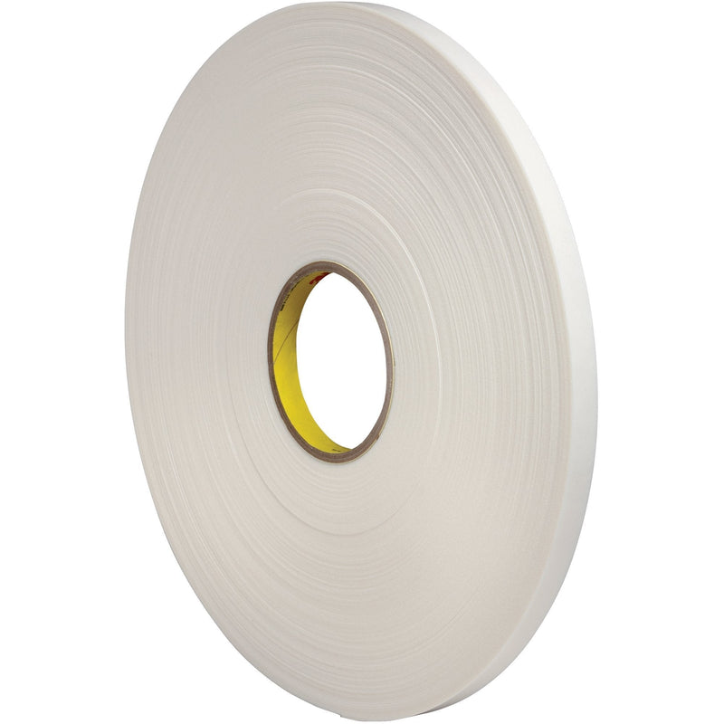 3M 4462 Double Sided Foam Tape, 1/2" x 5 yds, 1/32", White, 1/Case, 3M Stock# 7000123603