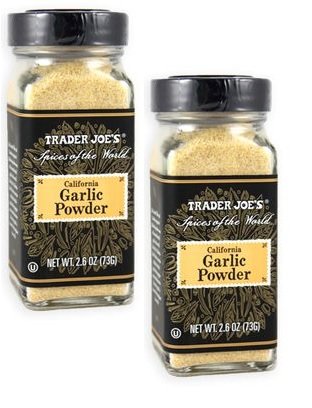 Trader Joe's Spices Of The World California Garlic Powder NET WT. 2.6 OZ (73g) - 2-PACK