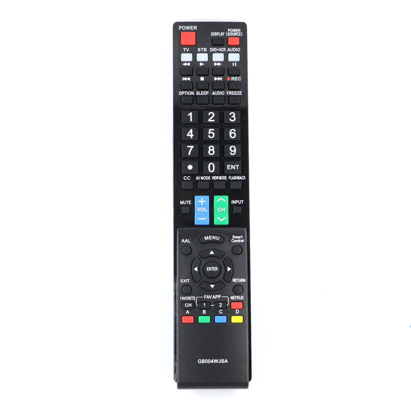 GB004WJSA Replace Remote Control Fit for Sharp Smart TV LC80LE633U LC-60LE832U LC-60LE830U LC60LE640U LC70C6400U LC60C6400UA
