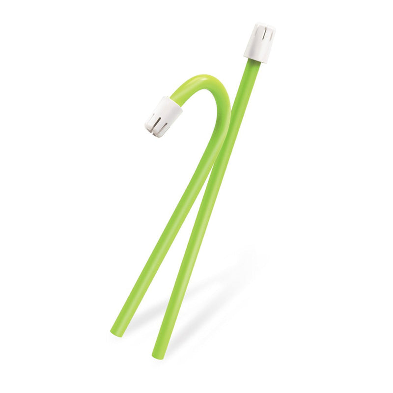 BeeSure BE201 Saliva Ejectors, Disposable, Green with White Tip (Pack of 100)