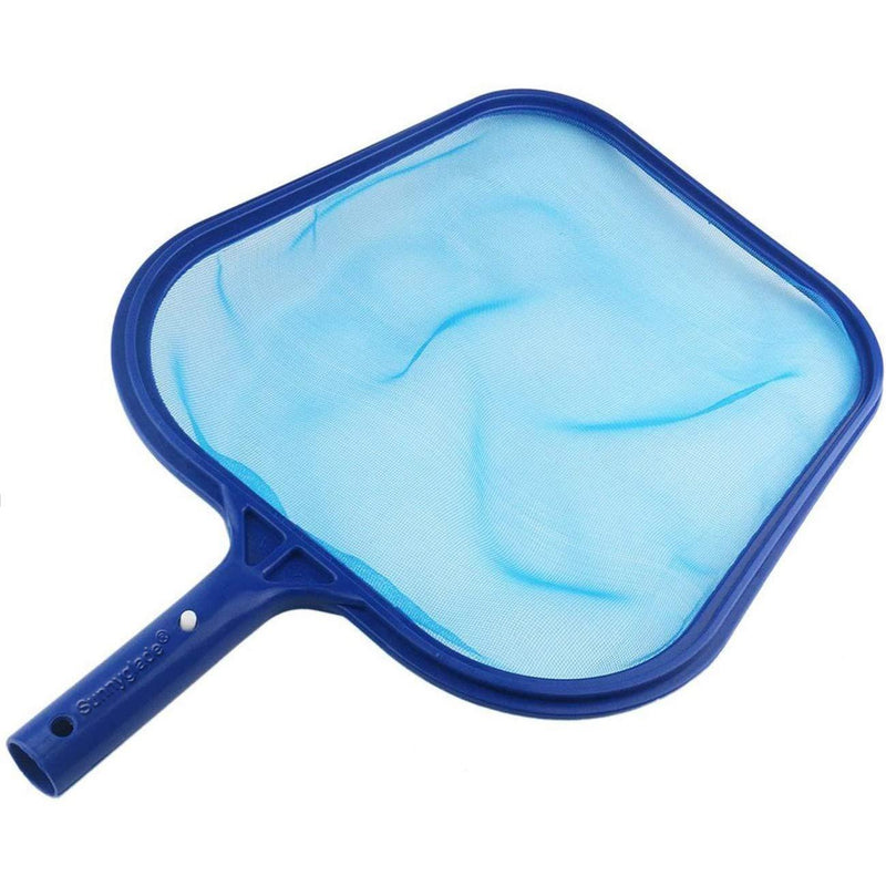 Sunnyglade Swimming Pool Cleaner Supplies/Professional Heavy Duty Pool Leaf Rake Fine Mesh Frame Net/Swimming Pool Cleaning Leaf Skim Net (Blue) Blue