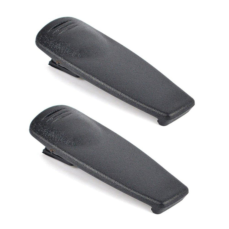 HYS Spring Battery Belt Clip Replacement RLN6307A Belt Clip for Motorola MagOne A10 A12 DRU2020 DRV2020 (A Pack of 2)