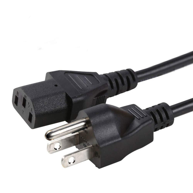 TPLTECH Power Cord Replacement for Vizio TV, Vizio VX32L VW32L VX37L VW26L VA6 VMM26 LCD TV and More 6 ft