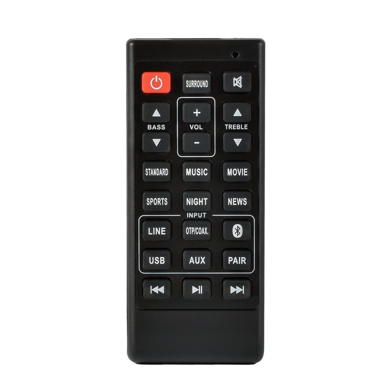 Remote for Sanyo Soundbar NC302UH NC300 NC300UH FWSB426F FWSB426FA NC306UH FWSB415E A (Not for FWSB415E Non-A Model Refer to WIR113001-FA03)