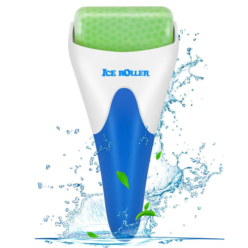 LATME Ice Roller for Face Eyes,Womens Gifts,Face Massager Roller Puffiness Migraine Pain Relief and Minor Injury(Green) Green