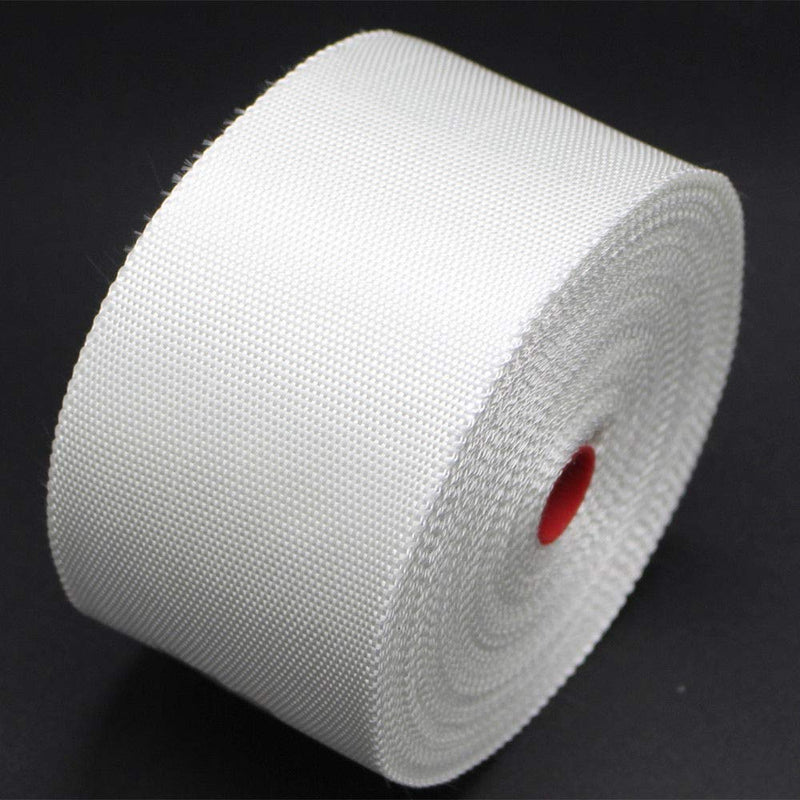 YIKAI Fiberglass Cloth Tape, Glass Fiber Mesh Joint Tape Plain Weave Reinforcement E-Glass 6 oz Size 4" Wide by 44 Yards (10cm x 40m)