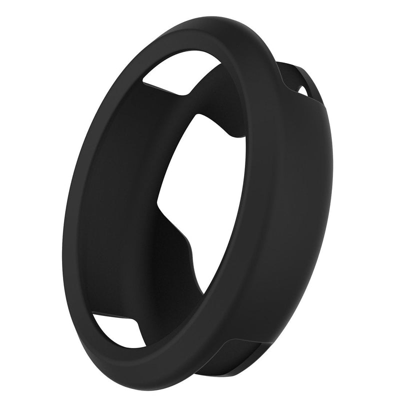 LOKEKE for Garmin Vivomove HR Silicone Protective Case Cover, Soft Silicone Protective Case Cover Shell for Garmin Vivomove HR Smartmatch(Silicone Black) Silicone Black