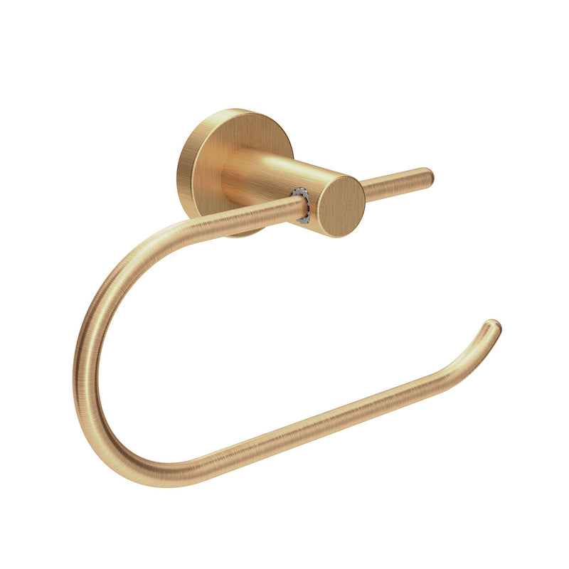 Symmons 353TP-BBZ Dia Wall-Mounted Toilet Paper Holder in Brushed Bronze No Cover