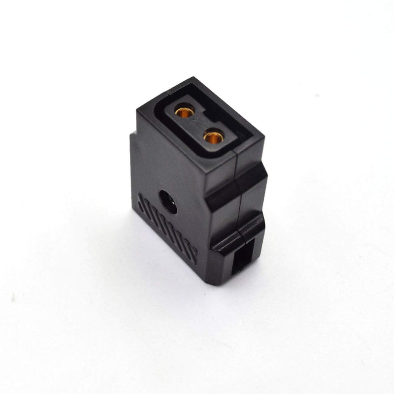 SZJELEN 2pcs P-tap D-tap Female Type B Rewirable DIY Socket for DSLR Power Supply Anton Bauer V Mount Plate Battery P-tap Splitter (Female d-tap Plug) 2pcs Female d-tap plug