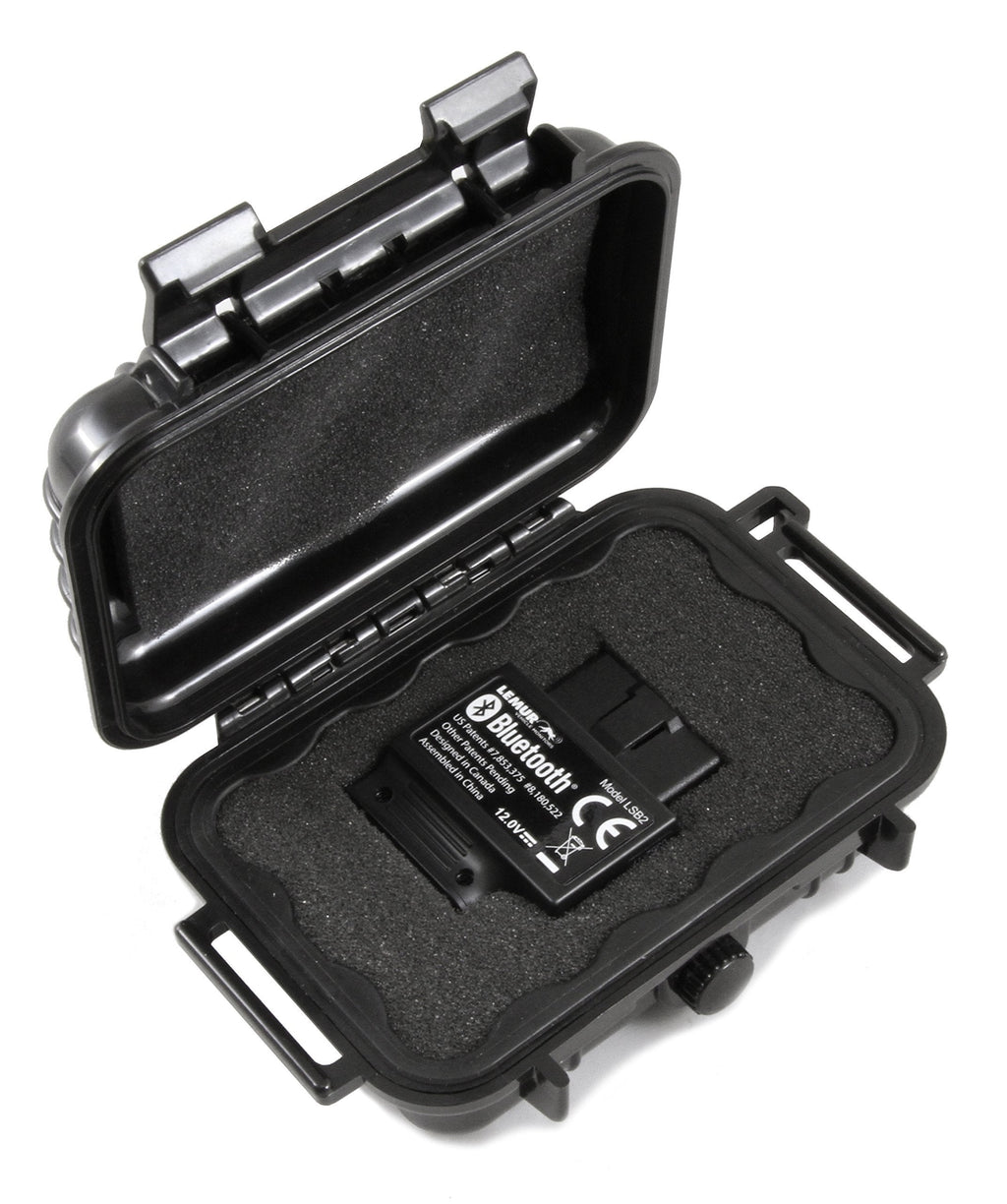 CASEMATIX Waterproof Travel Case Compatible with BlueDriver OBDII Device, Includes Case Only