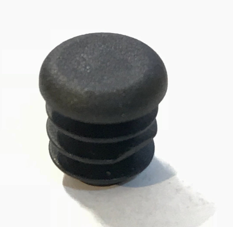 (Pack of 25) 5/8" OD Round End Caps (14-20 Ga for 0.46" - 0.57" Inside Diameter) 0.625 Inch Round Head Sliding Inserts | Furniture Chair/Table Leg Caps | Fitness Eqpt End Caps | by SBD