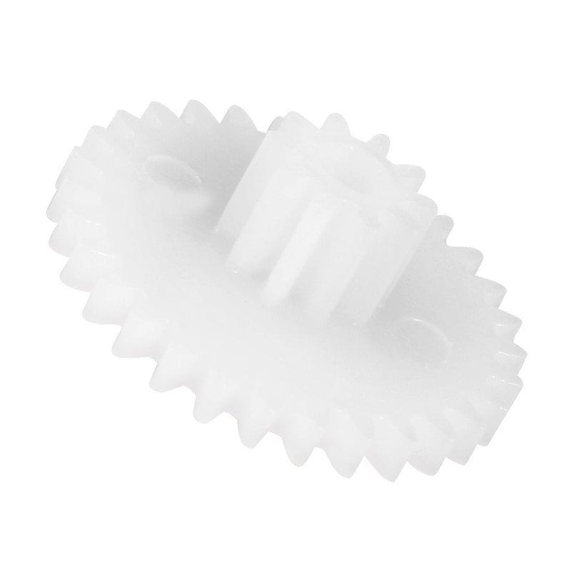 uxcell 20pcs Plastic Gears 24 Teeth Model 24102B Reduction Gear Plastic Worm Gears for RC Car Robot Motor