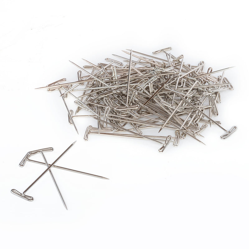 T Pins, Stainless Steel T-pins - Nickel Plated - 300 Pcs (2 Inch)